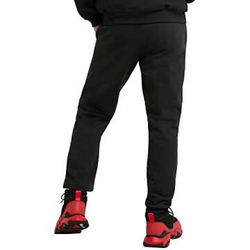 Hanes Men's Ultimate Cotton Pant, Black, Medium