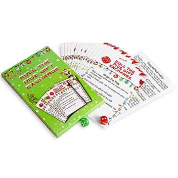 90shine Christmas Game White Elephant Gift Exchange Set