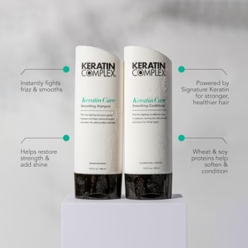Keratin Complex Smoothing Shampoo - Ideal for Frizz Control