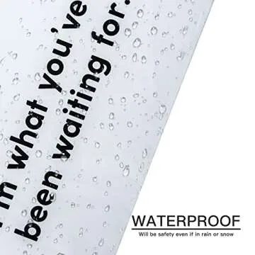 RUSPEPA Poly Mailer Shipping Bag with Self Sealing, Business Text Printed Design 2.3 Mil Heavy Duty Self Seal Mailing Envelopes, 100 Pack 10 x 13 inches, White