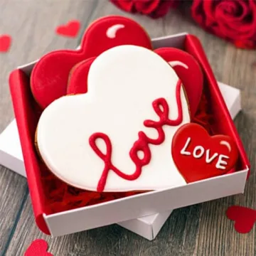 Heart Cookie Cutter Set for Creative Baking - 8 Pieces