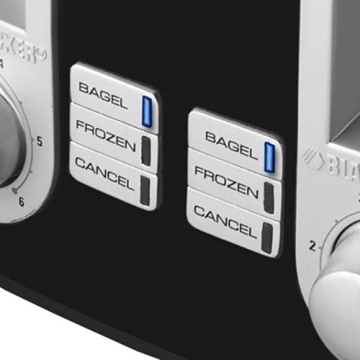 BLACK+DECKER T4569B 4-Slice Toaster for Perfect Breakfasts