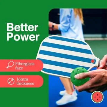 Exciting Watermelon 2 Paddle Pickleball Bundle in Colorful Designs
