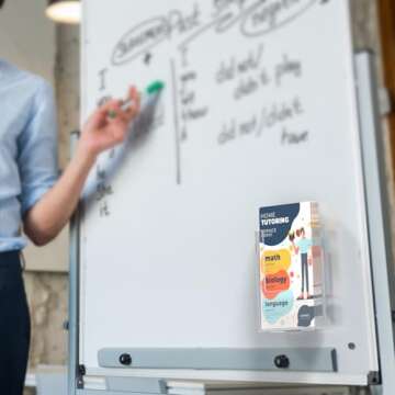 Marketing Holders 6 Pack Magnetic Trifold Holder Holds 4 Inch Wide Printed Materials Attaches to Metal Surfaces Lockers Filing Cabinets Organizes Maps and Menus Rack Good for Advertising Graphics