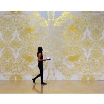 24k Gold Leaf (1Booklet 25 Sheets/Transfer Type)(50x70 MM)