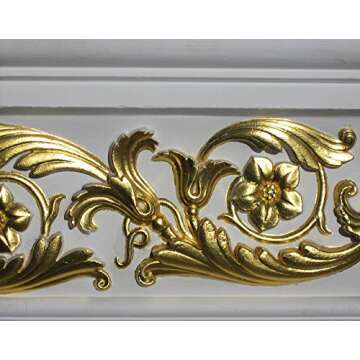 24k Gold Leaf (1Booklet 25 Sheets/Transfer Type)(50x70 MM)