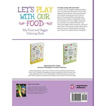 Let's Play with Our Food: My Fruit and Veggie Coloring Book - Fun and Educational Art for Kids