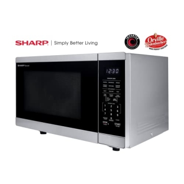 Sharp 1.4 CuFt Microwave with Inverter & Carousel Turntable