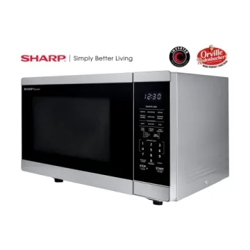 Sharp 1.4 CuFt Microwave with Inverter & Carousel Turntable