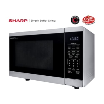 Sharp 1.4 CuFt Microwave with Inverter & Carousel Turntable