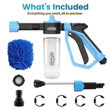 Crywag Car Wash Foam Gun Kit for Effortless Cleaning