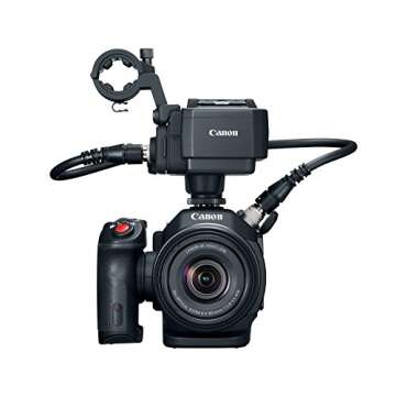 Canon XC15 4K Professional Camcorder, Black (1456C002)