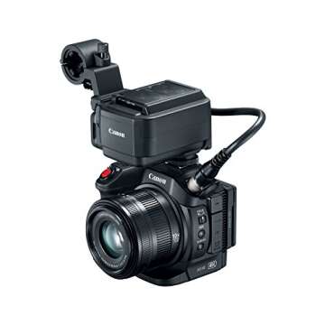 Canon XC15 4K Professional Camcorder, Black (1456C002)
