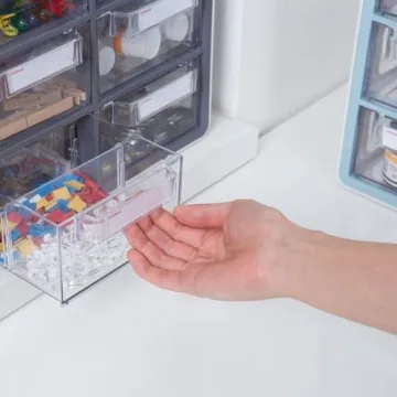 Stylish SYSMAX Gray Organizer for Home and Office