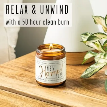 Housewarming Gift - New Home 2025 Soy Candle with Vanilla