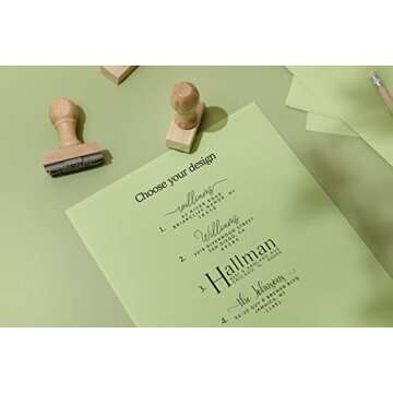 Stamp by Me | Custom Return Address Stamp - Unlimited Designs Available