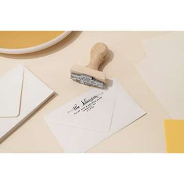 Personalized Self-Inking Address Stamp | Custom Stamps
