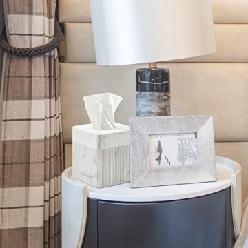 Elegant Marble Tissue Box Cover for Modern Home Decor