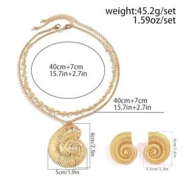 Dcfywl731 Starfish Necklace Seashell Charm Jewelry Online