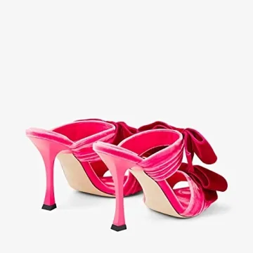 Cuanbeily Women Mules Heels with Two Bows – Stylish & Comfortable