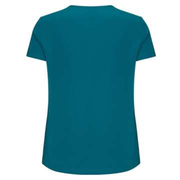 Natural Uniforms Women's Cool Stretch V-Neck Set (Teal)