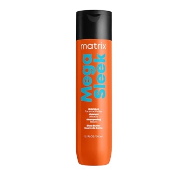 Matrix Mega Sleek Shampoo| Smoothing, Anti-Frizz, Detangling | For Dry, Damaged & Frizzy Hair | Salo...