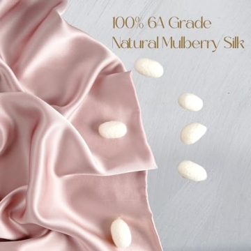 ZIMASILK 100% Silk Pillowcase for Hair and Skin Health