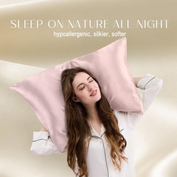 ZIMASILK 100% Silk Pillowcase for Hair and Skin Health