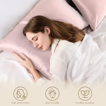 ZIMASILK 100% Silk Pillowcase for Hair and Skin Health