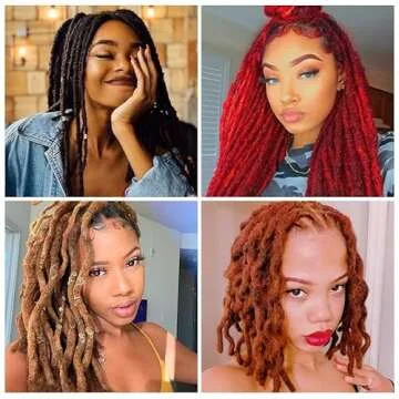 FAMILOCS Tight Afro Kinky Bulk 100 ％ Human Hair for Draedlock Extensions, Repair Locs, Twists and Braids (12 Inch, Natural Black)