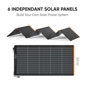 Jackery SolarSaga 500X Solar Panel - 500W Efficiency for Outdoors