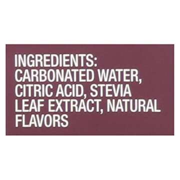 ZEVIA Black Cherry Soda 10 Pack - Sugar-Free Refreshment with Natural Flavor