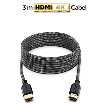 PowerBear 4K HDMI Cable 10 ft | High Speed & Durable