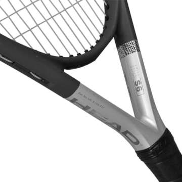 Head Ti.S6 Tennis Racquet - Lightweight, Powerful, and Extra Long for Enhanced Play