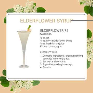 Monin Floral Collection for Cocktails and More