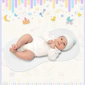 Timgle 6 Pcs Peanut Changing Pad Liners - Soft & Waterproof