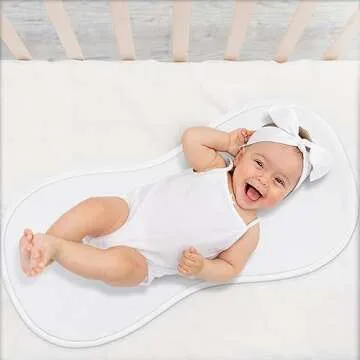 Timgle 6 Pcs Peanut Changing Pad Liners - Soft & Waterproof