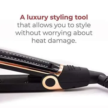 Skin Research Institute Infrarose Styler, Hair Iron, 1 Count, Tourmaline, Hair Styling, Shine Enhancing, Curling