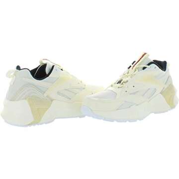 Reebok Women's AZTREK Double Mix Sneaker, Chalk/Classic White/Black, 12 M US