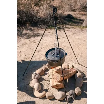 Stansport Durable Cooking Tripod for Outdoor Cooking