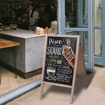 Vintage A-Frame Chalkboard for Weddings and Events