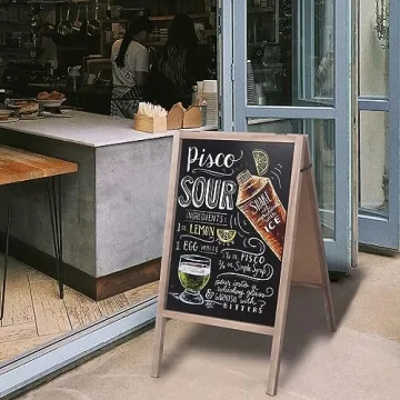 Vintage A-Frame Chalkboard for Weddings and Events