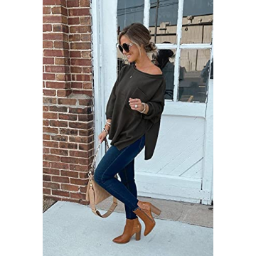 Stylish PRETTYGARDEN Off Shoulder Sweater for Women