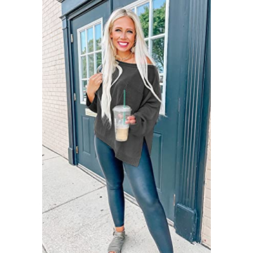 Stylish PRETTYGARDEN Off Shoulder Sweater for Women