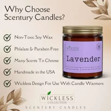 Wickless Candles For Candle Warmer Lamp, Many Scents To Choose, 100% Non-Toxic Soy Wax, Scented Candle Melts For Warming Plate, Handmade In The USA (Aloha)