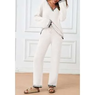 MEROKEETY Women's Cozy Fuzzy Fleece Lounge Sets