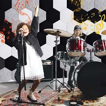 Self-Adhesive Acoustic Panels for Home & Office Soundproofing