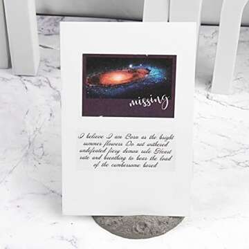 Dizdkizd Blue Celestial Stickers for Journaling, 50 Sheets Galaxy Space Moon Star Planner Stickers for Bullet Journal DIY Crafts Album Notebook (Galaxy)