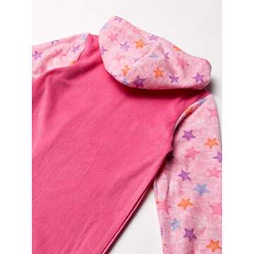 JoJo Siwa Nickelodeon Girls Hooded Union Suit, JoJo Shine ON, 8