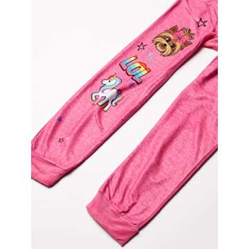 JoJo Siwa Nickelodeon Girls Hooded Union Suit, JoJo Shine ON, 8